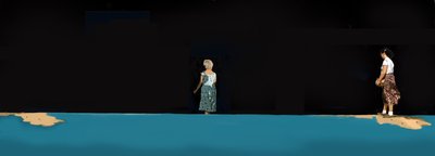 Cena 2 de Vida Noturna, 2016 (mídia digital) de Marjorie Weiss