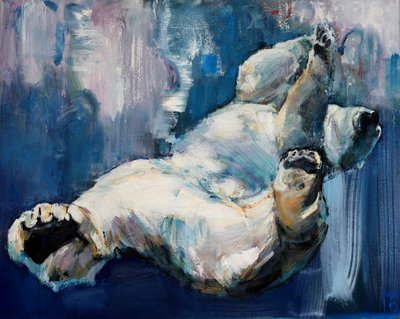 Caindo, 2016, de Mark Adlington
