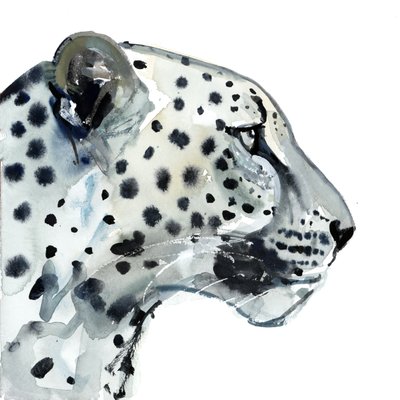 Foco, 2015, (aquarela em papel) de Mark Adlington