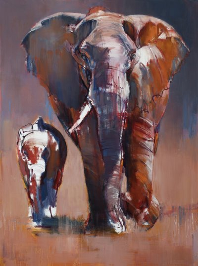 Mãe e Bezerro, 2018 de Mark Adlington