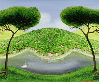 Baía italiana de Mark Baring