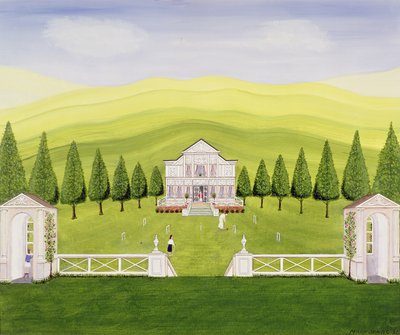 O relvado de Croquet de Mark Baring