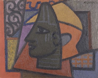 Design com Benin Head de Mark Gertler