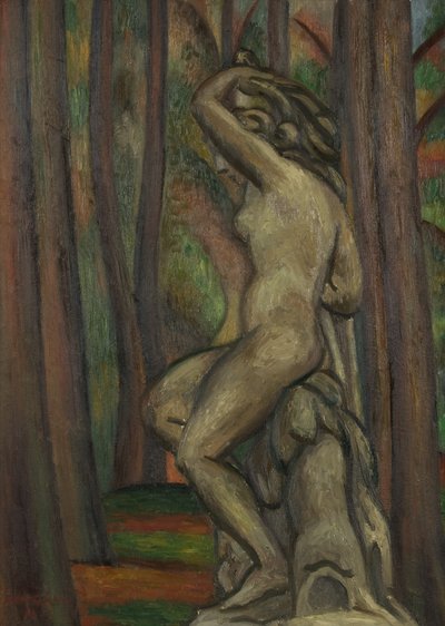 Estátua em um Parque de Mark Gertler