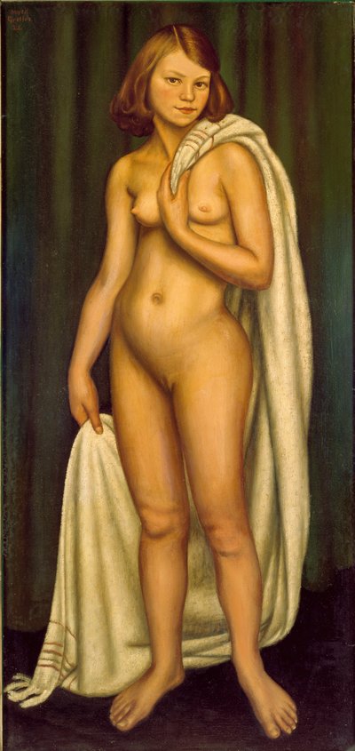 Jovem Rapariga, No. 2, 1920-1929 de Mark Gertler