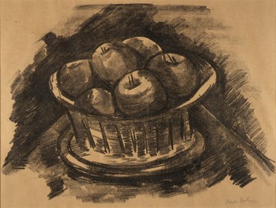 Maçãs num cesto de Marsden Hartley