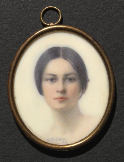 Um estudante de arte de Paris, 1899. de Martha S. Baker