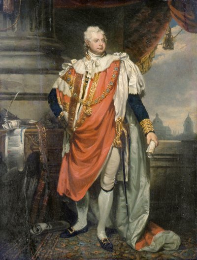 Guilherme, Duque de Clarence (óleo sobre tela) de Martin Archer (studio of) Shee