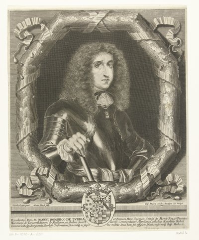 Retrato de Johannes Dominicus de Zuniga e Fonseca de Martin Bouche