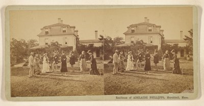 Residência de Adelaide Phillipps, Marshfield, Massachusetts. de Martin Chandler