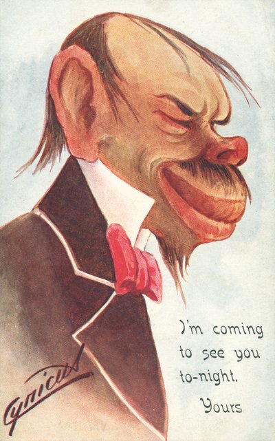 Venho ver-te hoje à noite (cor litho) de Martin  Anderson