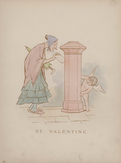 Página dos Humores de Cynicus (gravura colorida) de Martin  Anderson