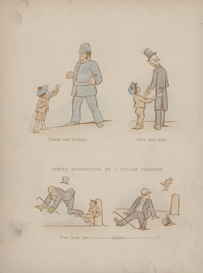 Página dos Humores de Cynicus (gravura colorida) de Martin  Anderson