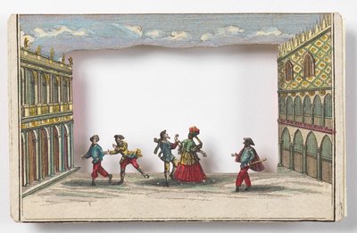 O Carnaval de Veneza (Peep-show) de Martin Engelbrecht