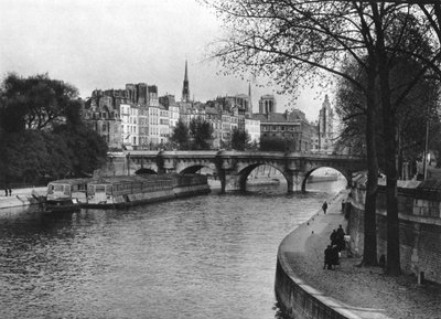 Lile de la Cité, Paris, 1937 de Martin Hurlimann