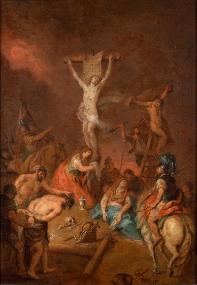 Cristo na cruz de Martin Johann Schmidt