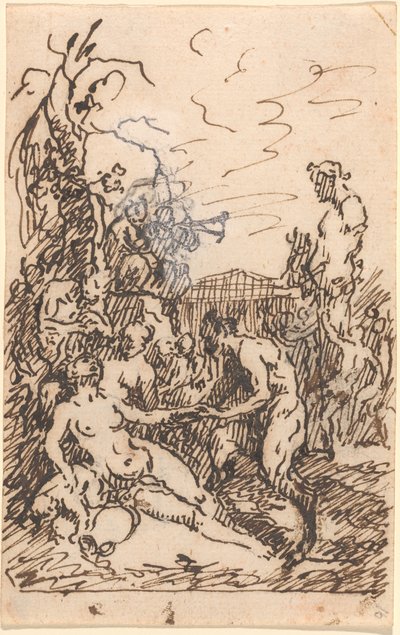 Sátiros e Ninfas de Martin Johann Schmidt