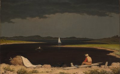 Tempestade de trovões se aproximando de Martin Johnson Heade