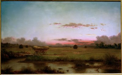 Os pântanos em Rhode Island de Martin Johnson Heade