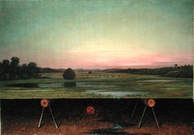 Gremlins no Estúdio, II (óleo sobre tela) de Martin Johnson Heade