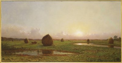 Montes de feno, c.1876-88 de Martin Johnson Heade