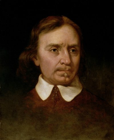 Estudo do retrato de Oliver Cromwell (1599-1658) de Martin Johnson Heade