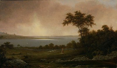 Paisagem de Rhode Island de Martin Johnson Heade