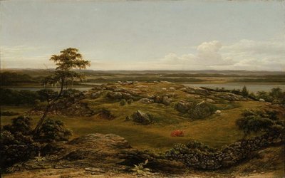 Rochas em Nova Inglaterra de Martin Johnson Heade