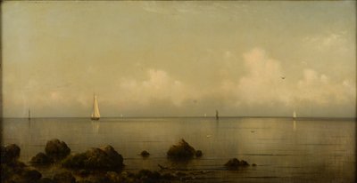 Ilha de Thimble, CT, 1875-1876 de Martin Johnson Heade