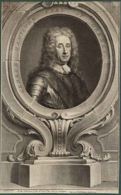 Retrato de George Hamilton, conde de Orkney de Martin Maingaud