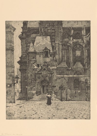 Saint-Étienne-du-Mont em Paris de Martin Monnickendam