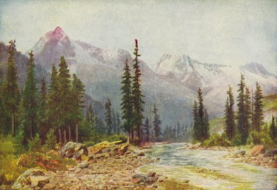 As Montanhas Rochosas, 1916 de Thomas Mower Martin