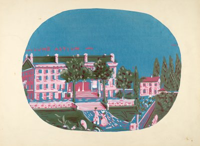 Bandbox Design Deaf and Dumb Asylum, c. 1939. de Martin Partyka