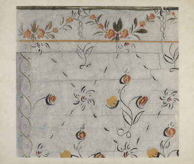 Decoração de parede, c. 1938. de Martin Partyka