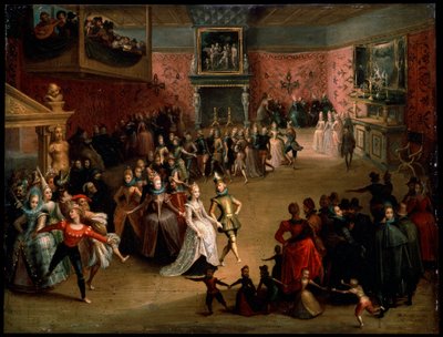 A bola do casamento, 1604 de Martin Pepyn