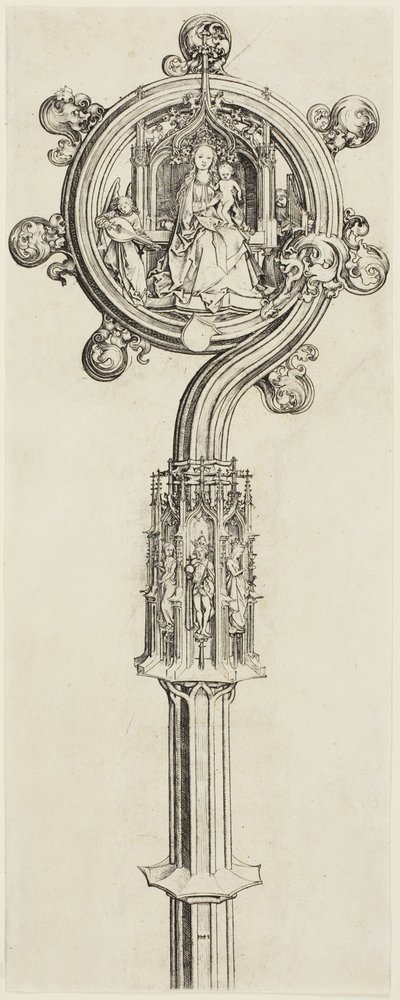 Báculo do bispo de Martin Schongauer