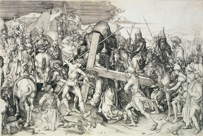 Cristo carregando a sua cruz de Martin Schongauer