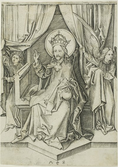 Cristo Entronizado de Martin Schongauer