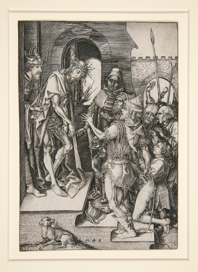 Cristo Apresentado ao Povo (Ecce Homo) de Martin Schongauer