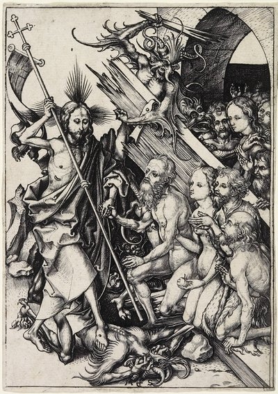 Cristo no Limbo, c. 1480 de Martin Schongauer
