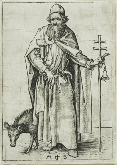 Santo António, dos Apóstolos de Martin Schongauer