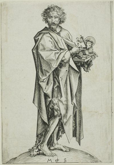 São João Batista de Martin Schongauer