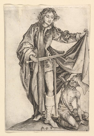 St. Martin, ca. 1435-1491. de Martin Schongauer
