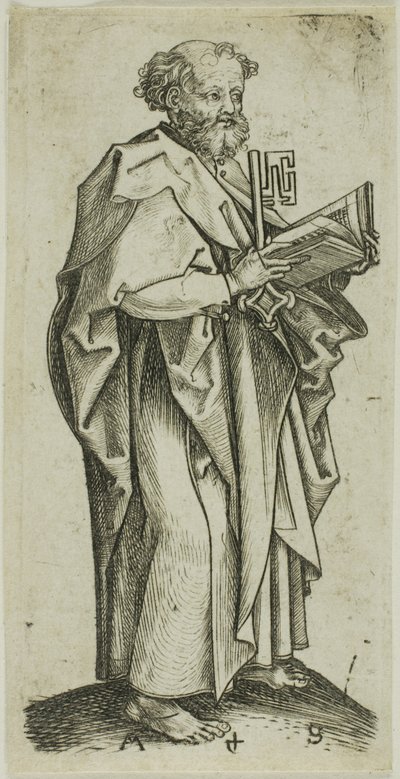 São Pedro, dos Apóstolos de Martin Schongauer
