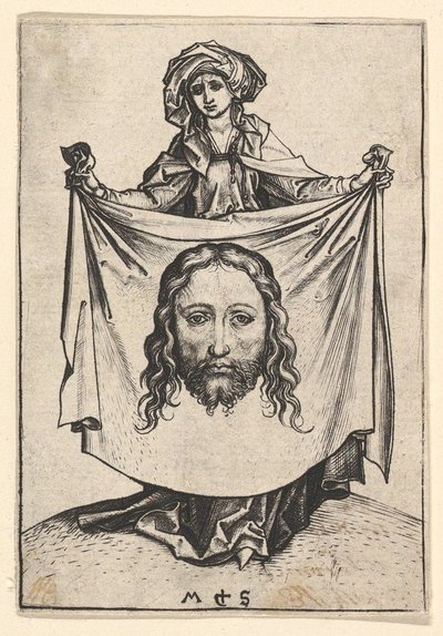 St. Veronica, ca. 1435-1491. de Martin Schongauer