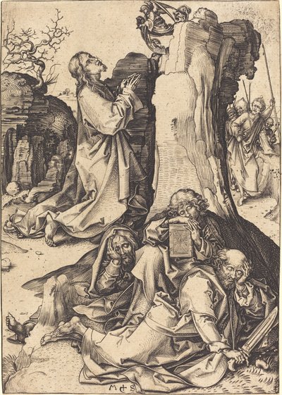 A agonia no jardim de Martin Schongauer