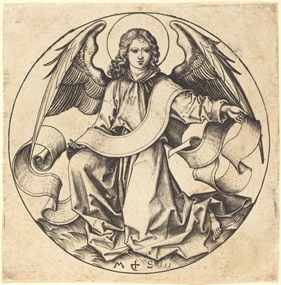 O Anjo de São Mateus de Martin Schongauer