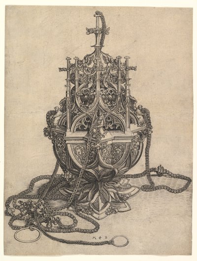The Censer, ca. 1435-1491. de Martin Schongauer