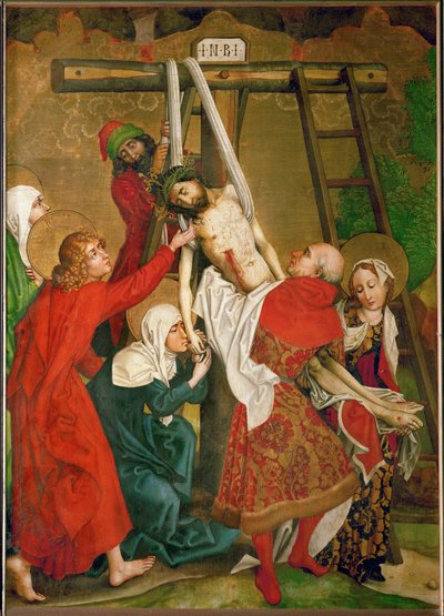O depoimento. Altar de São Domingos de Martin Schongauer