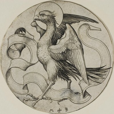 A Águia de São João de Martin Schongauer